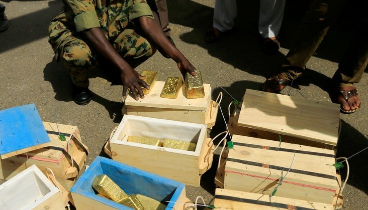 Gold exports and security Africa Report